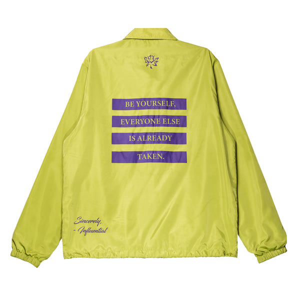 Signature Jacket (Lime/Purple)